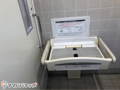 ユニクロアクロスプラザ長野北店のオムツ替え台情報