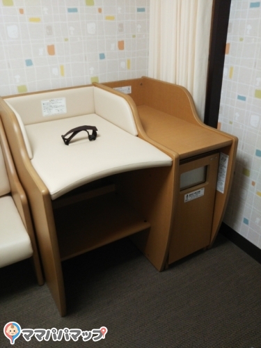 蔦屋書店 アクロスプラザ富沢西店の授乳室 オムツ替え台情報