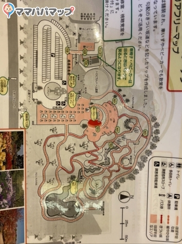 小田原フラワーガーデンの授乳室 オムツ替え台情報