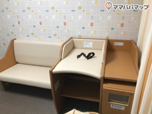 蔦屋書店 アクロスプラザ富沢西店の授乳室 オムツ替え台情報