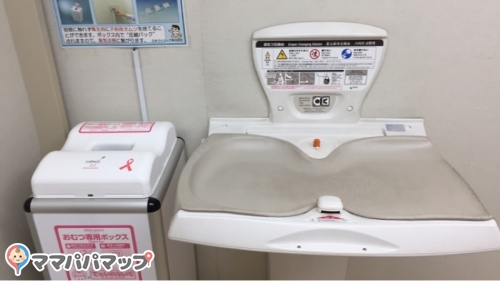 スーパービバホーム岩槻店の授乳室 オムツ替え台情報