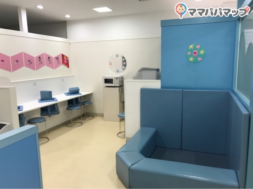 西武所沢店の授乳室 オムツ替え台情報