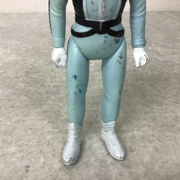 参考価格】マルサン ウルトラセブン ダン隊員 ソフビ 当時物