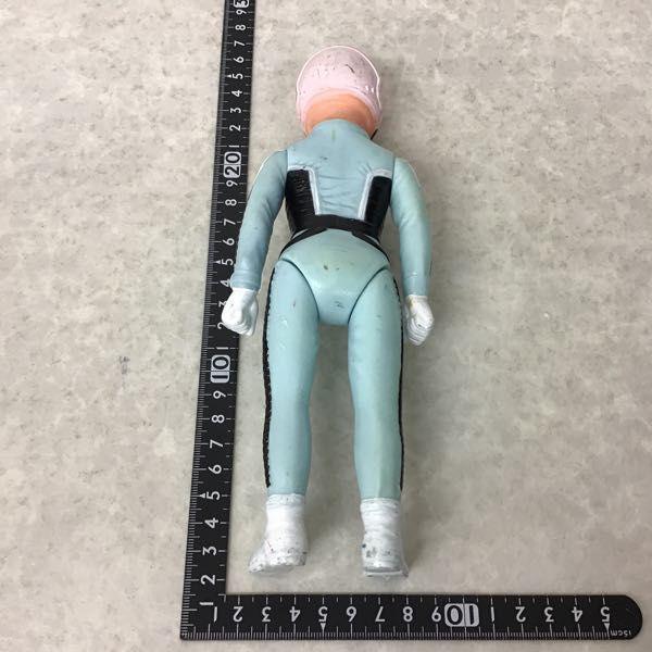 参考価格】マルサン ウルトラセブン ダン隊員 ソフビ 当時物