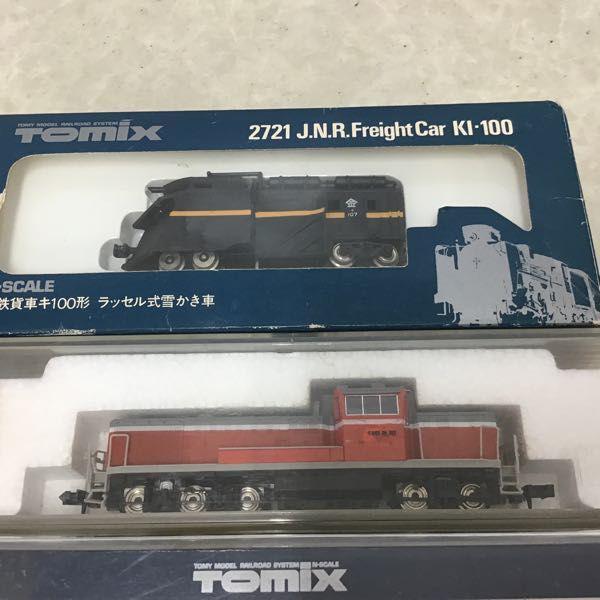 【年代物未使用】TOMIX 2721 国鉄貨車キ100形　ラッセル式雪かき車 TOMIX 2721 国鉄貨車キ100形 ラッセル式雪かき車 - メルカリ