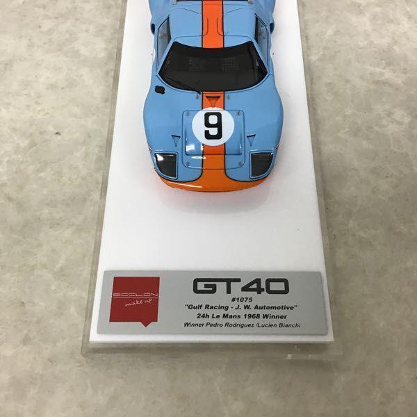 メイクアップ / アイドロン 1/43 フォード GT40 Gulf Racing - J. W.
