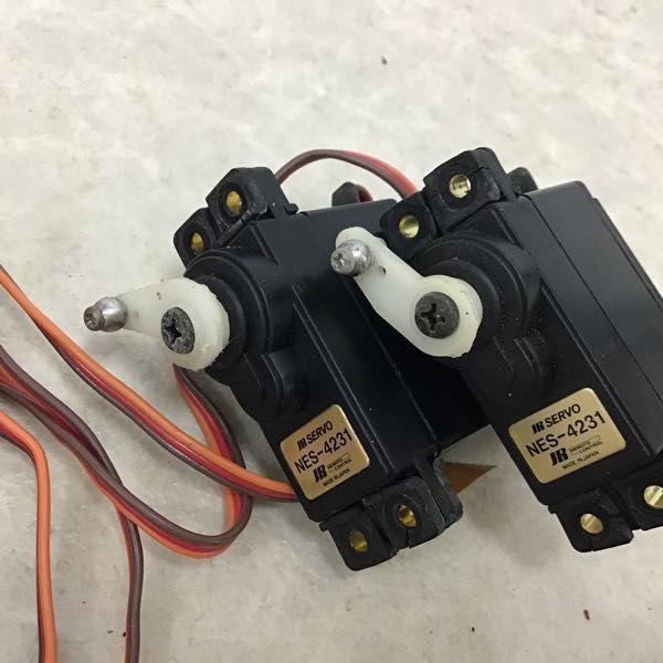 ジャンク JR SERVO NES-4000サーボ、NES-4231サーボ /ラジコン RC