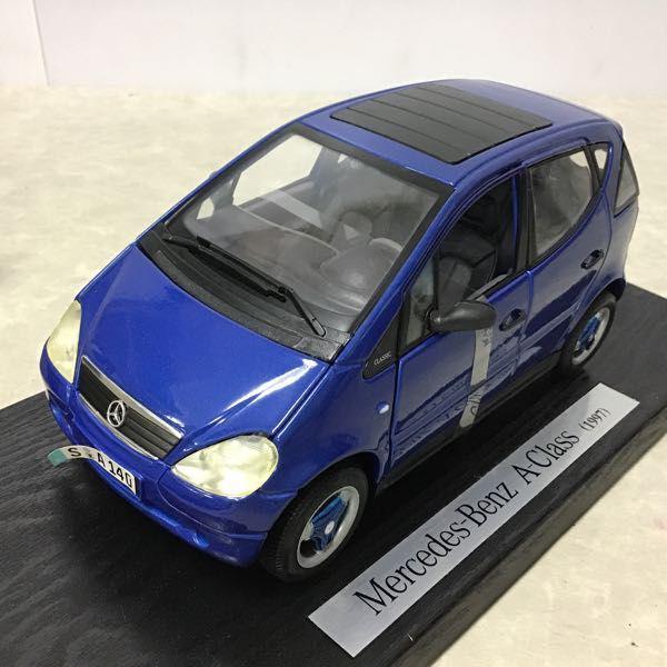マイスト 1/18 メルセデス・ベンツ A-Class 1997 ブルー、メルセデス