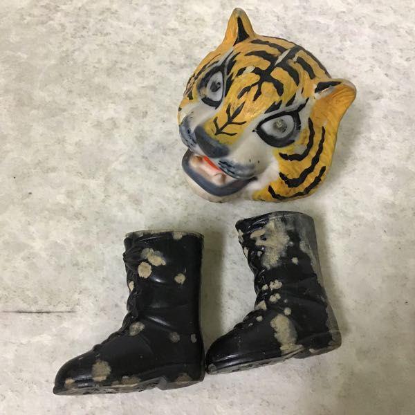 ジャンク 中嶋製作所 タイガーマスク ソフビ / 梶原一騎・辻なおき