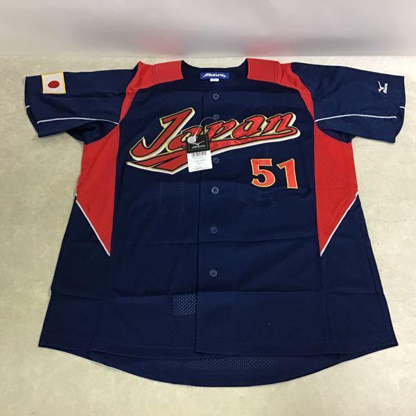 ミズノ 2009 WBC 日本代表 ユニフォーム イチロー 51番 ネイビー