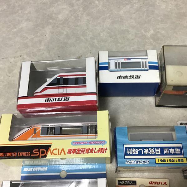 チョロQ SL 大樹 C11 東武バス スペーシア電車型 目覚まし時計 他