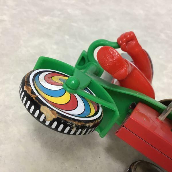 動作確認済/箱無し ブルマァク M1号 ウルトラセブン 三輪車 ソフビ  