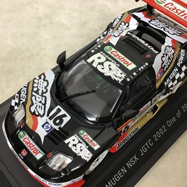 外箱未開封 エブロ 1/43 無限NSX 2002 JGTC 1/43 Ebbro Takata Dome Honda NSX JGTC 2002 car #18 #331