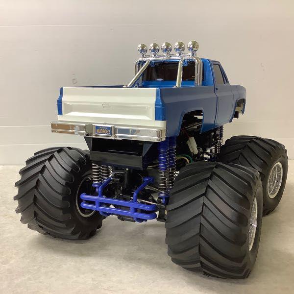 同梱不可 □組立済 タミヤ 電動RC 4×4×4 モンスターピックアップ 1/10