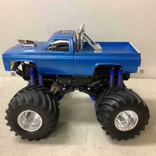 同梱不可 □組立済 タミヤ 電動RC 4×4×4 モンスターピックアップ 1/10