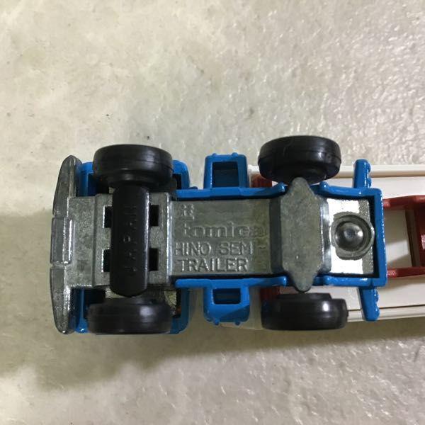 トミー ロングトミカ 1/110 日野セミトレーラー 海上コンテナ40ft運搬