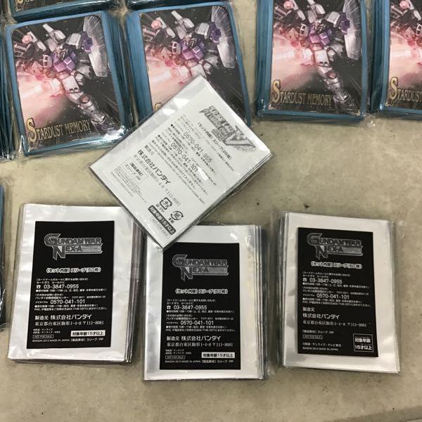 【未開封】GUNDAM WAR NEXA スリーブ60枚セット ガンダムウォーネグザ 公式大会 特典スリーブ 未開封品 非売品 稀少品