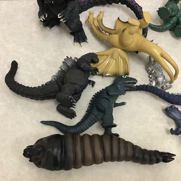 ジャンク ソフビフィギュア ゴジラ キングギドラ ゴロザウルス モスラ
