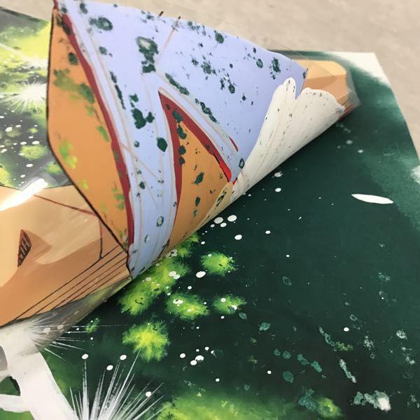 スラムダンク/SLAM DUNK セル画 背景 桜木花道 安田靖春 / B-1