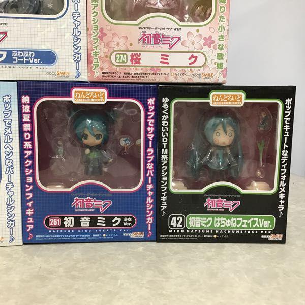ねんどろいど 雪ミク 桜ミク 3体セット グッドスマイルカンパニー ねんどろいど 雪ミク、桜ミク、初音ミク は