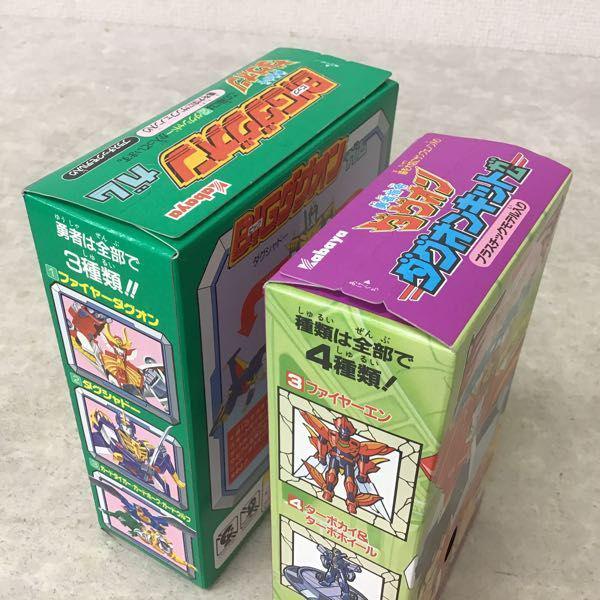 1円～ 未開封 Kabaya 勇者指令ダグオン BIGダグオンガム 1.ファイヤーダグオン～ 3.サンダーダグオン 全3種 コンプ 未組立 カバヤ 勇者指令ダグオン BIG ガム ファイヤーダグオン