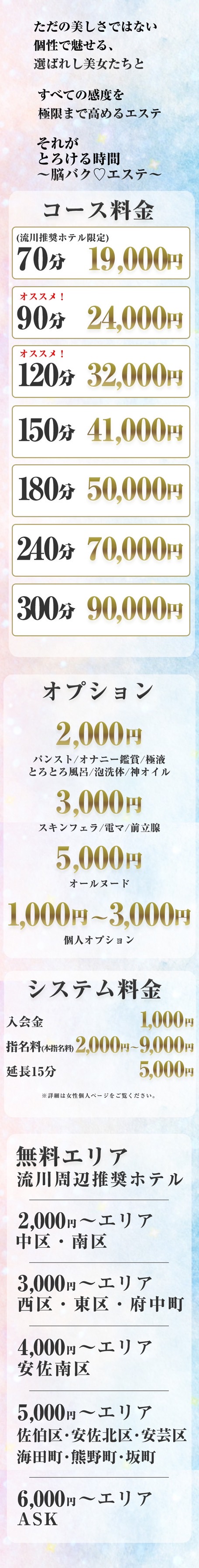 料金表