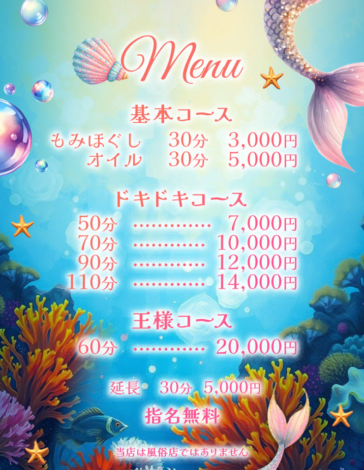 料金表