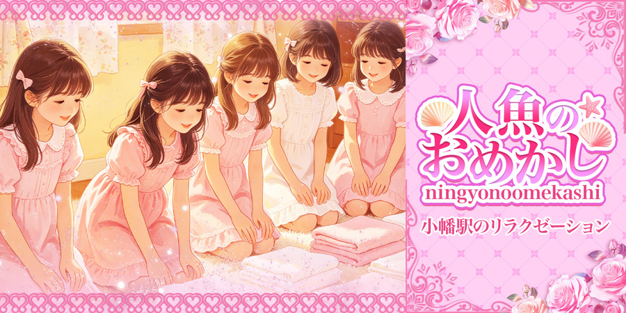 人魚のおめかし