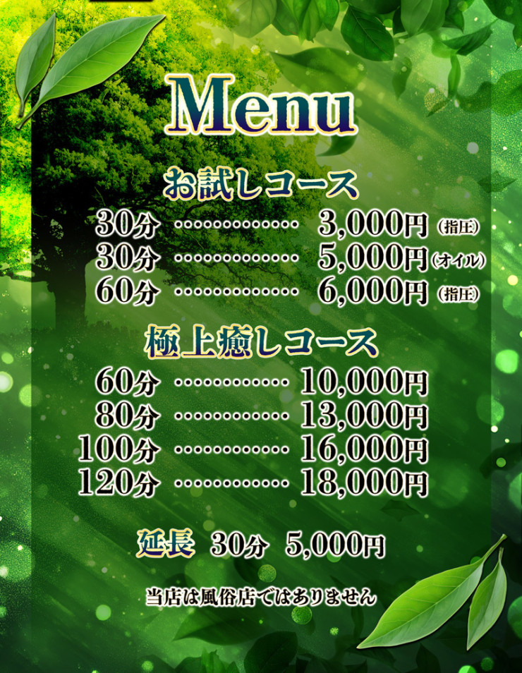 料金表