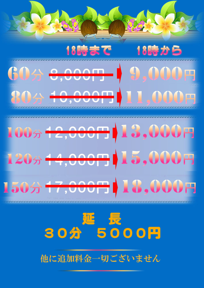 料金表