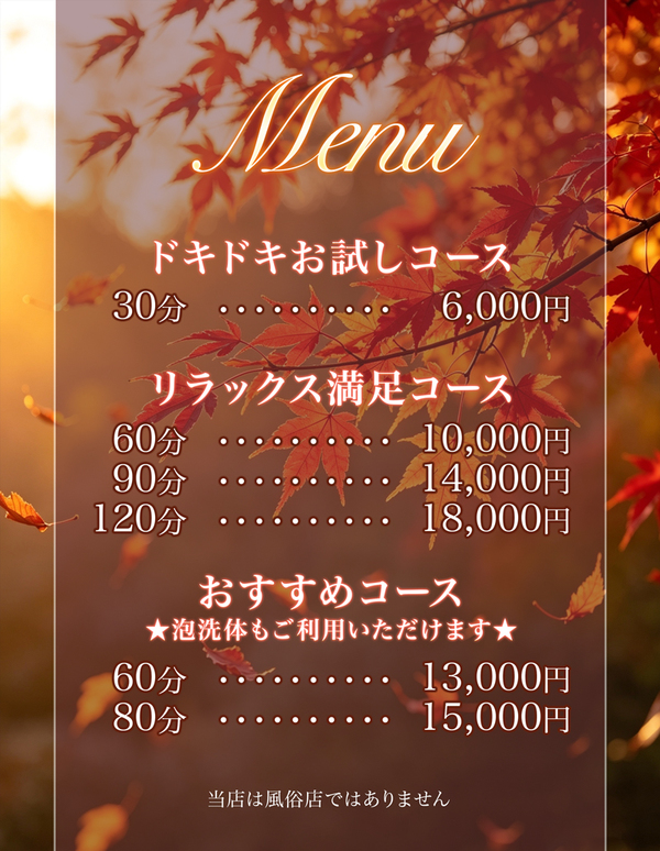 料金表