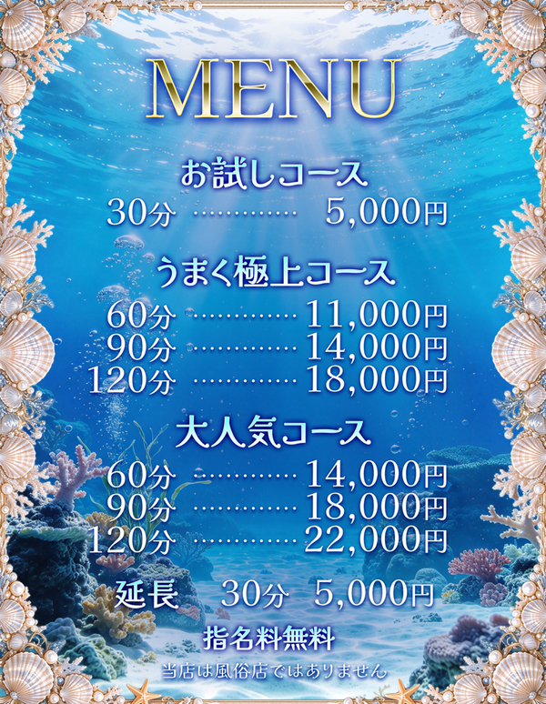料金表