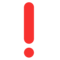 ❗