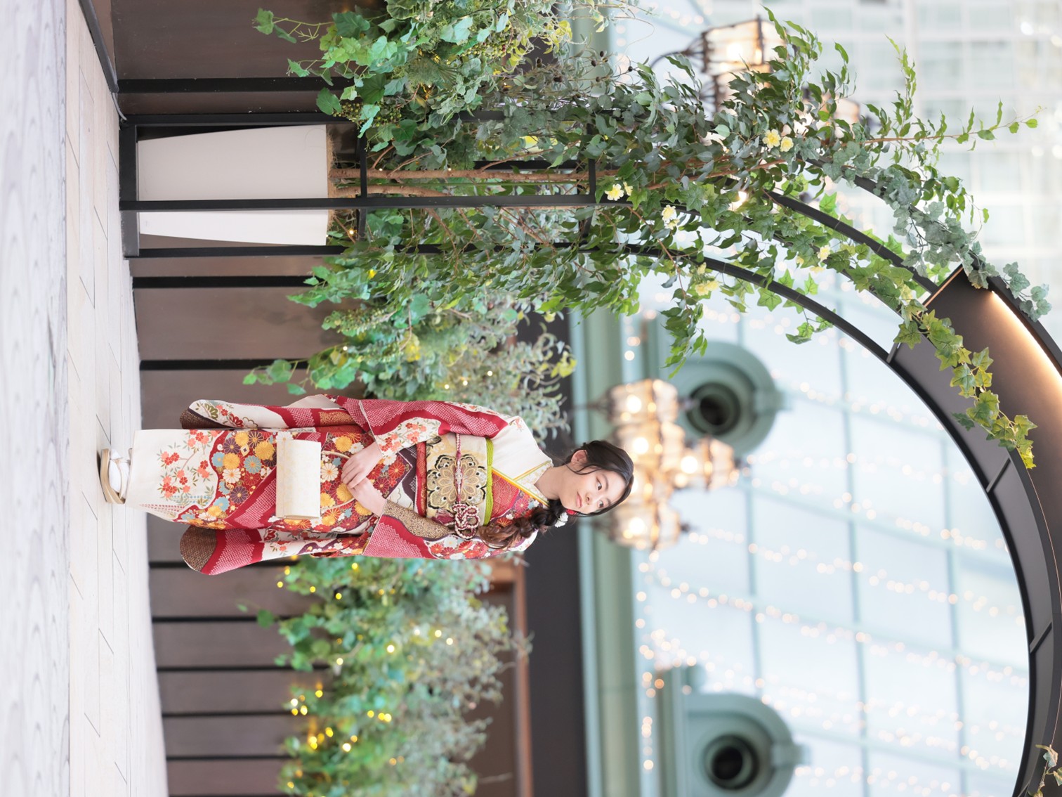 振袖フォトポーズ