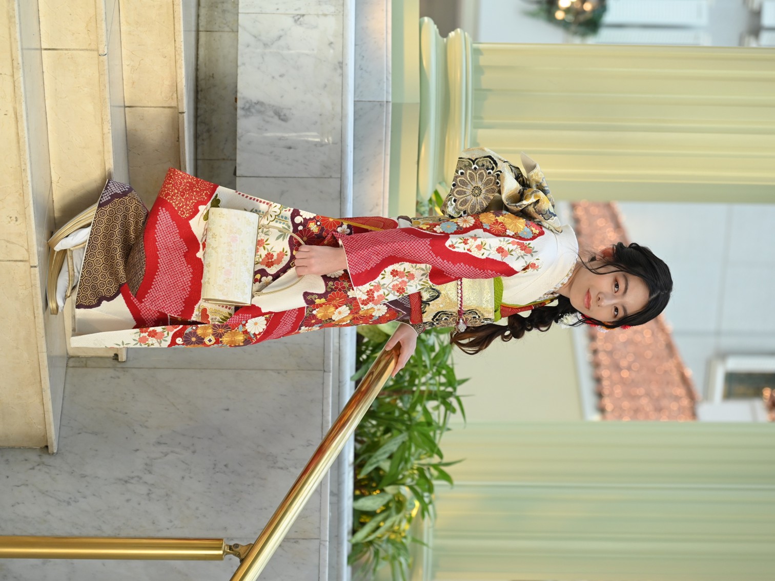 成人式フォトポーズ