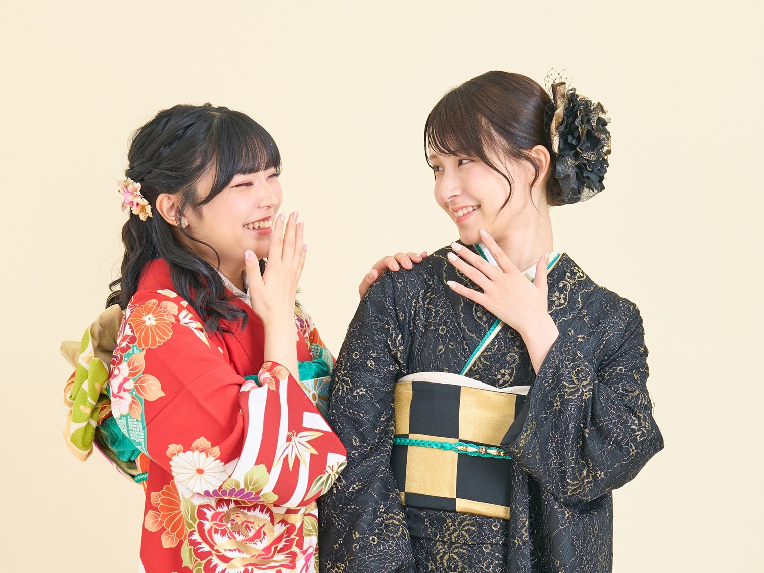 成人式フォトポーズ