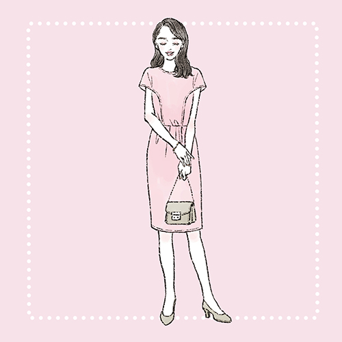 イラストで解説 婚活パーティーでモテる女性の服装 季節 年代別 マイナビライフサポート 結婚相談所ナビ