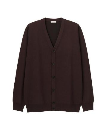 14ゲージロングVカーディガン
