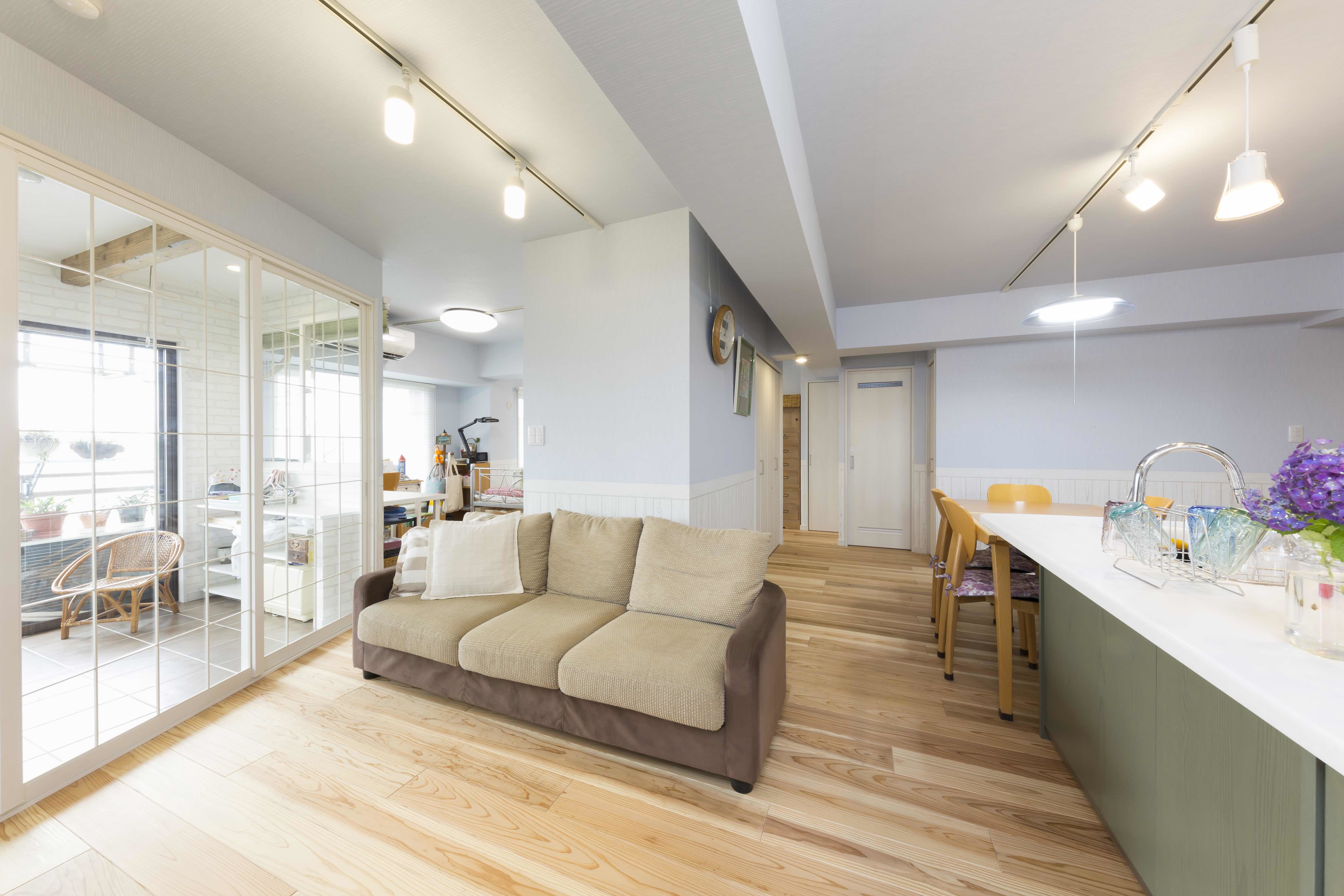 リノベーション事例 快適とゆとり追求 サンルームのあるセカンドライフリノベーション