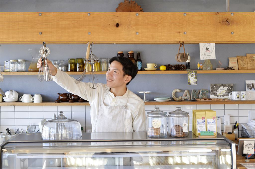 お店で働く立道さん
