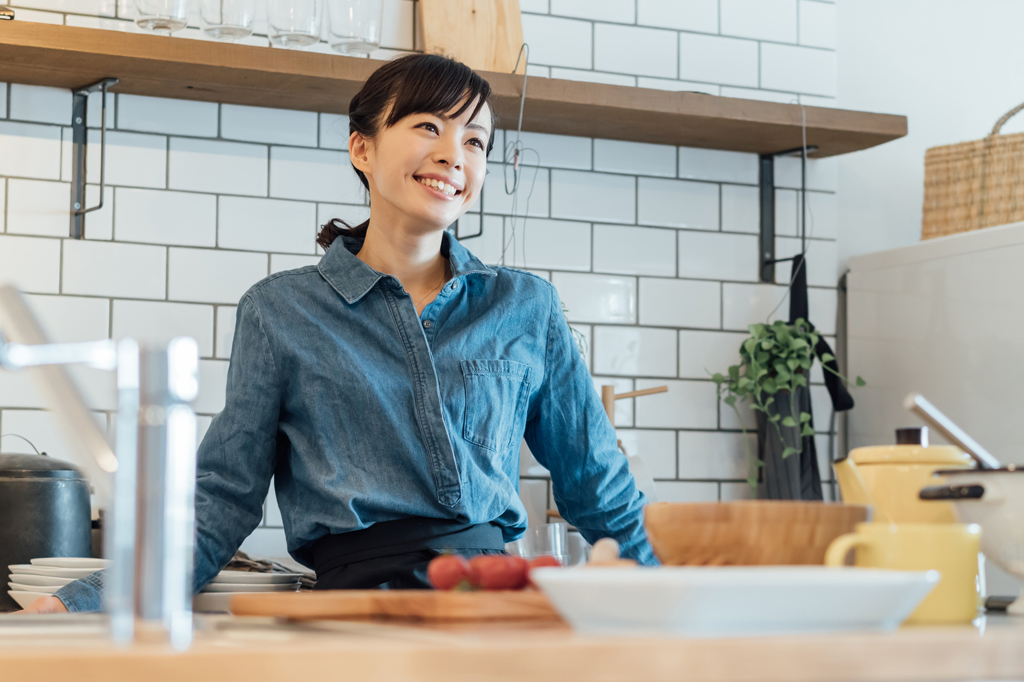 開業した女性