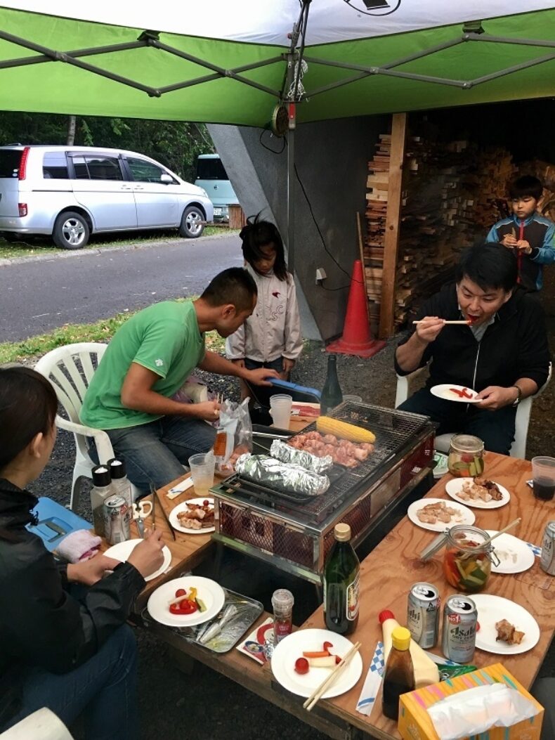 Bbq食べる