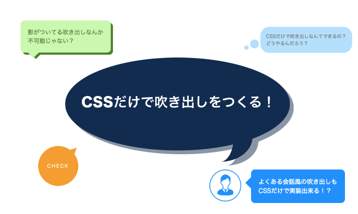 Cssだけで吹き出しをつくる デザインサンプル26個 Codecampus