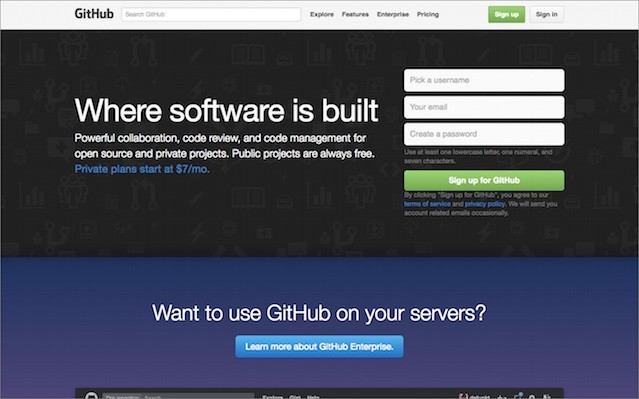 GitHub公式ページ