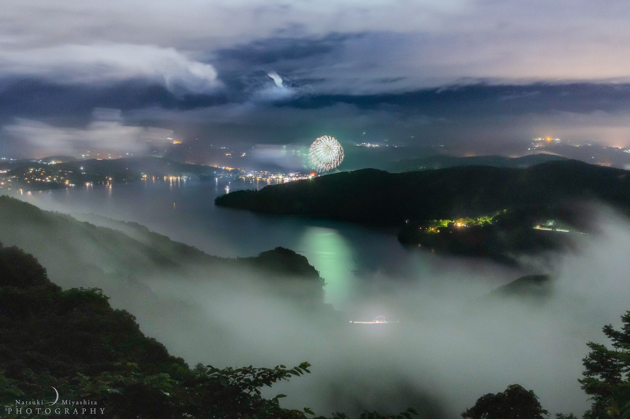 野尻湖花火大会 東京カメラ部