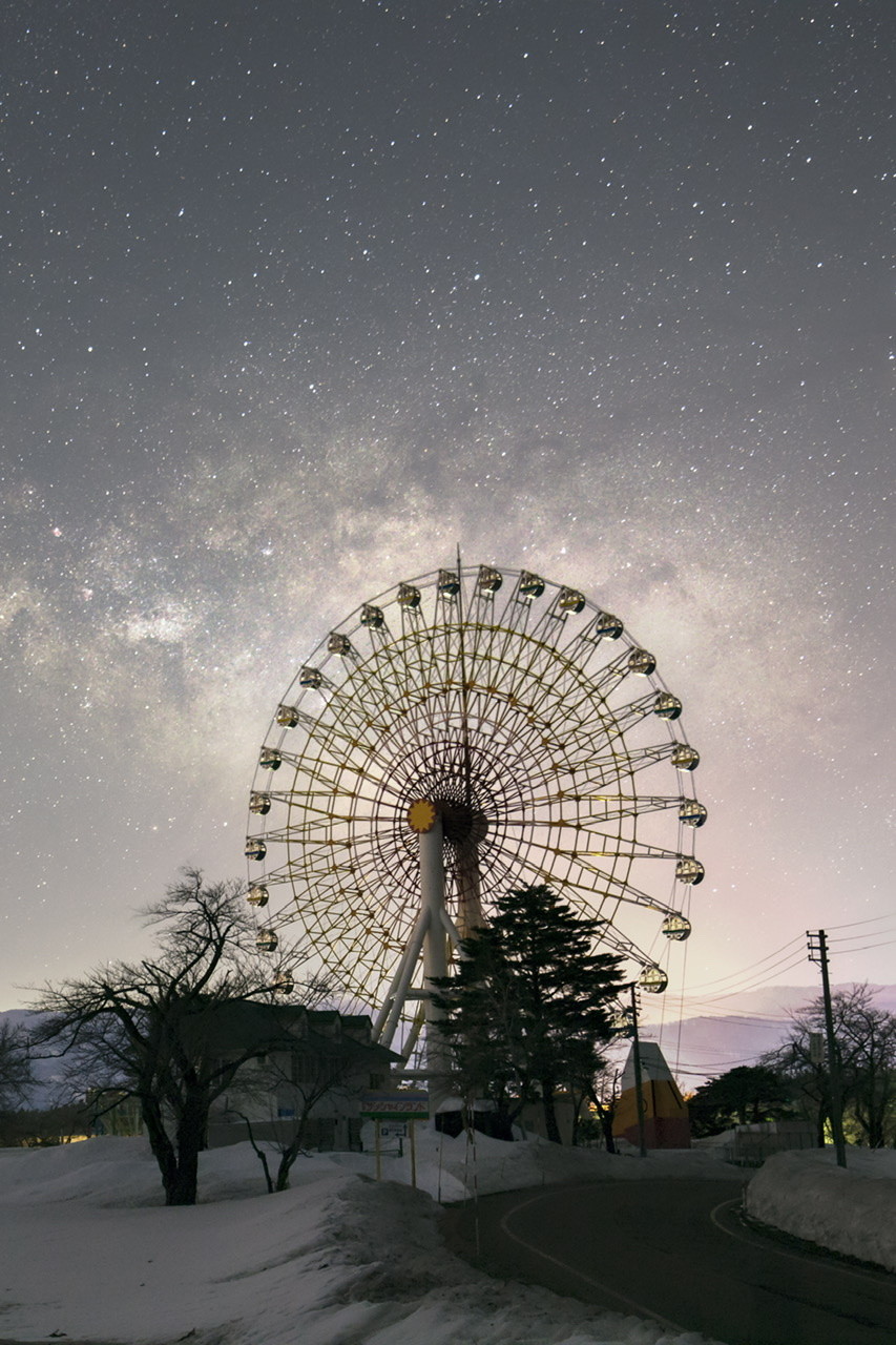 K Kenichi 観覧車と天の川 Tokyocameraclub 東京カメラ部 新潟県 上越市 天の川 東京カメラ部