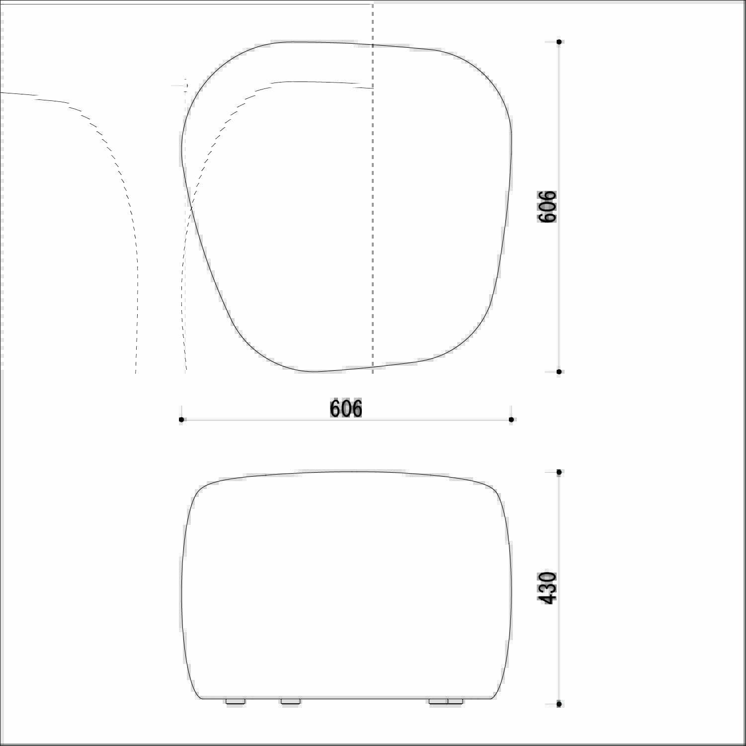 セラニダ オットマン図面