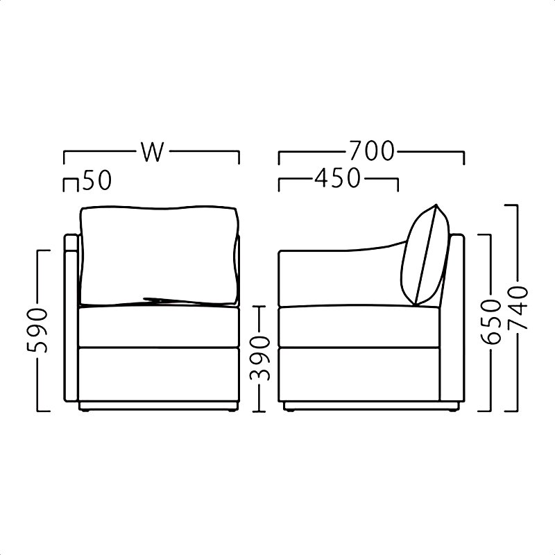 デージ 左アーム2P _図面