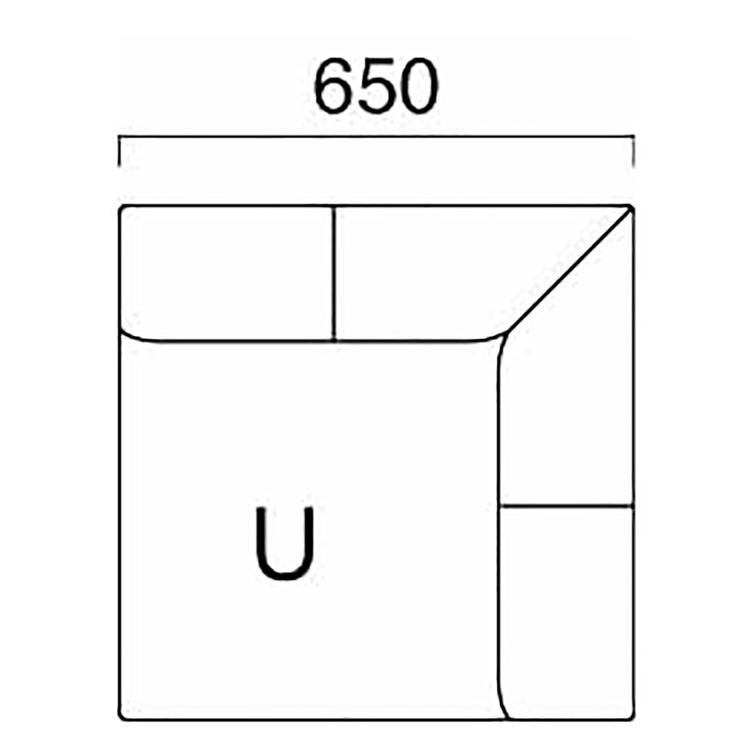 エニティU 角コーナー _図面