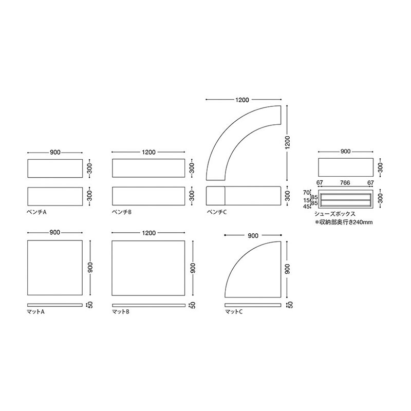ポポンマットC _図面